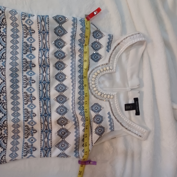 White Black House Market Dress - Picture 12 of 16